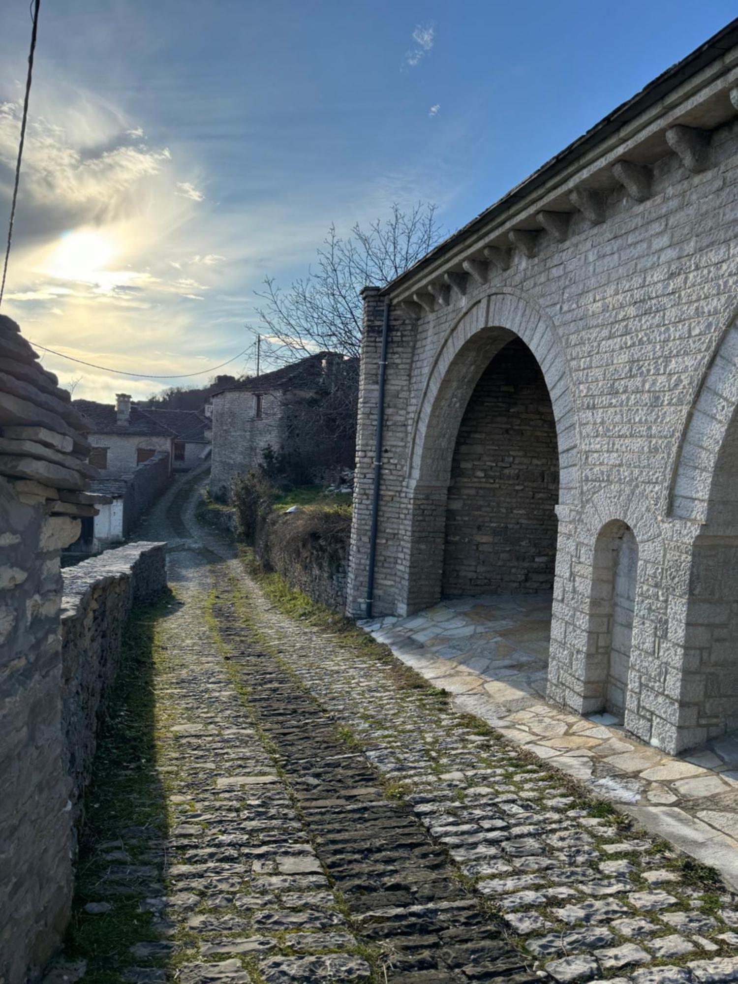 Βίτσα Πετρόκτιστο Αρχοντικό "Ιόλη" Με Θέα Ζαγόρι Villa Buitenkant foto