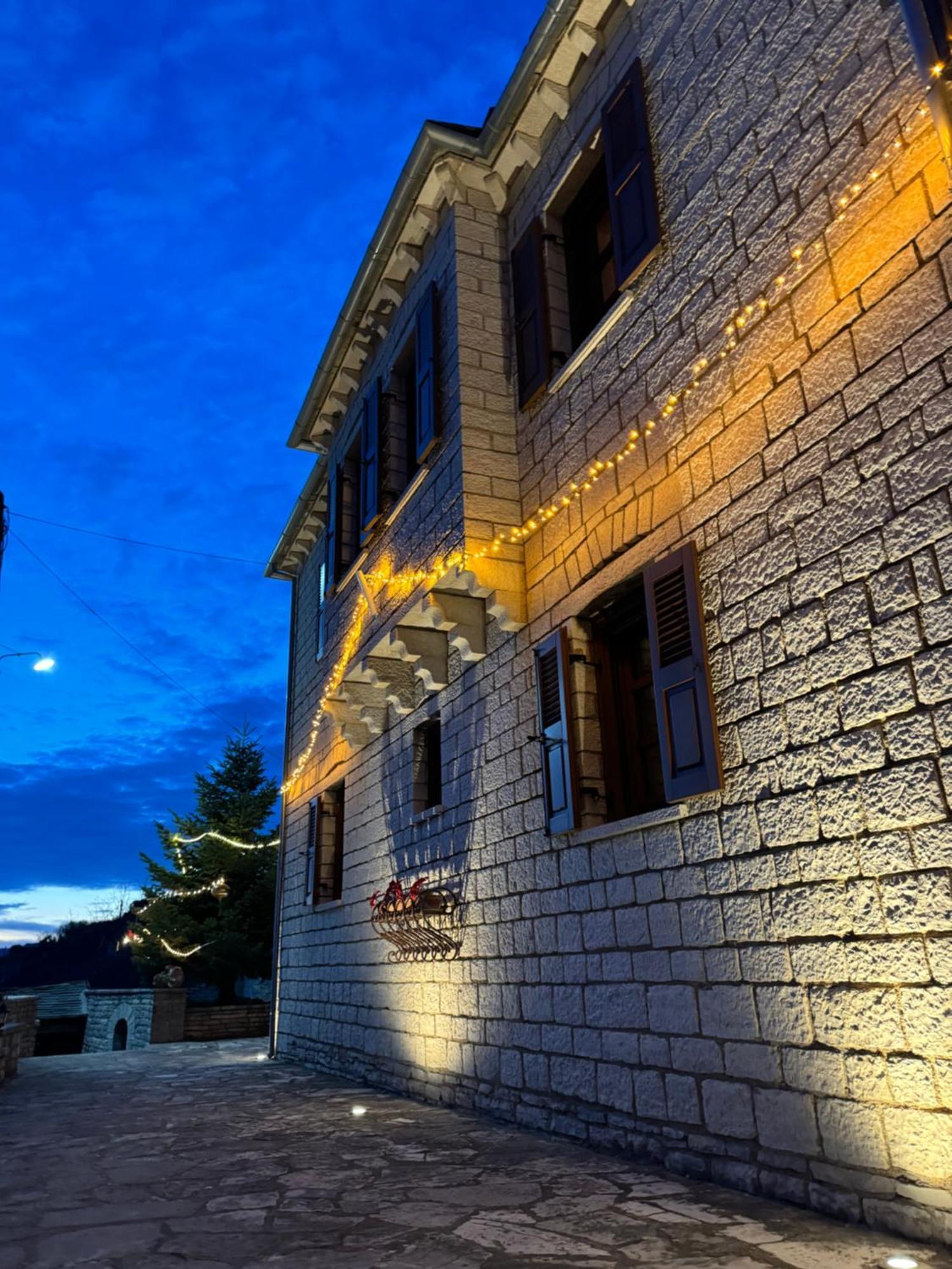 Βίτσα Πετρόκτιστο Αρχοντικό "Ιόλη" Με Θέα Ζαγόρι Villa Buitenkant foto