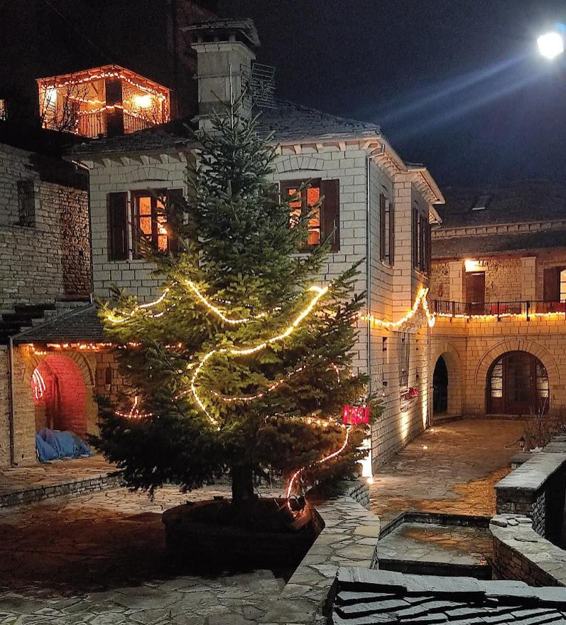 Βίτσα Πετρόκτιστο Αρχοντικό "Ιόλη" Με Θέα Ζαγόρι Villa Buitenkant foto