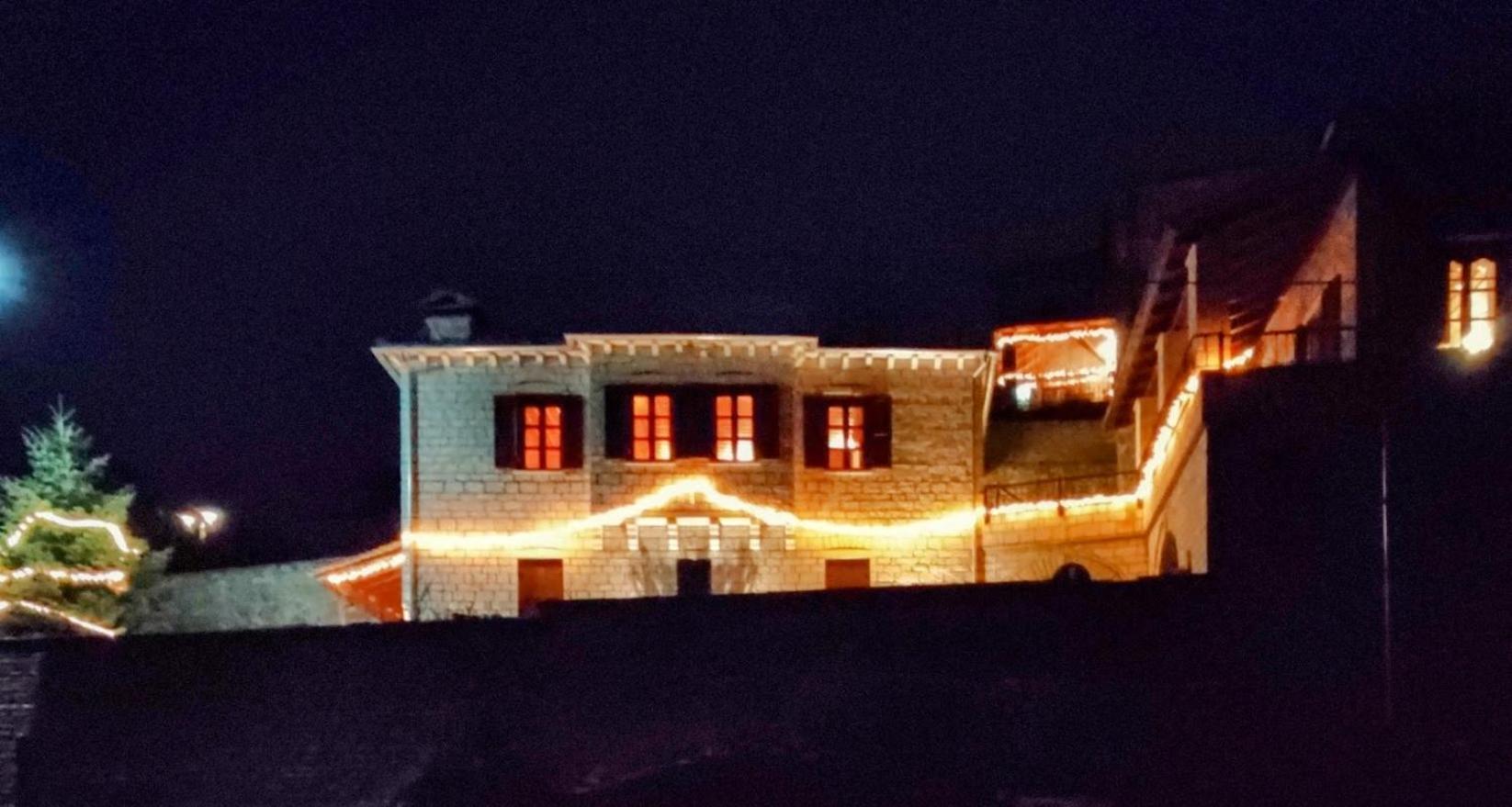 Βίτσα Πετρόκτιστο Αρχοντικό "Ιόλη" Με Θέα Ζαγόρι Villa Buitenkant foto