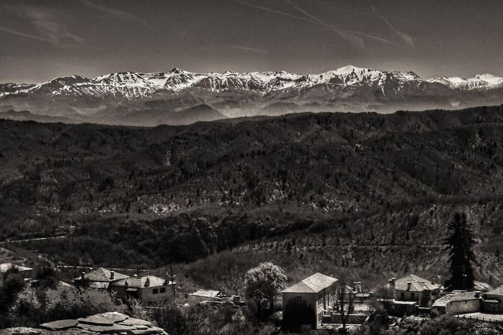 Βίτσα Πετρόκτιστο Αρχοντικό "Ιόλη" Με Θέα Ζαγόρι Villa Buitenkant foto