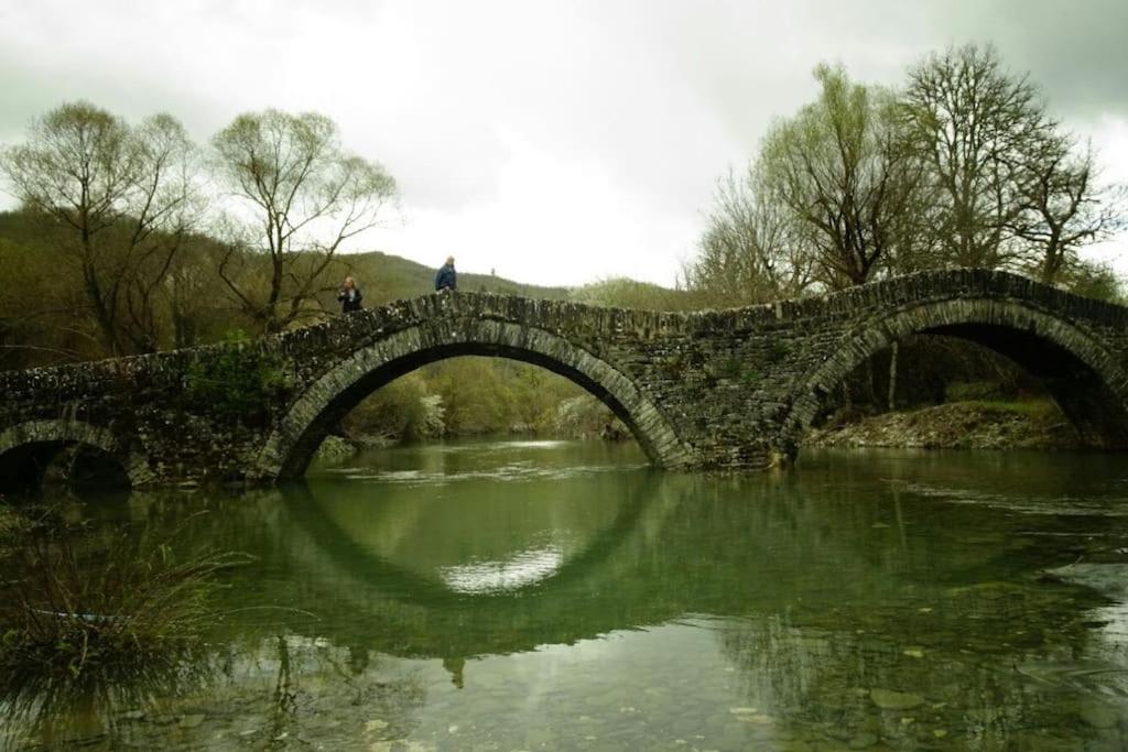 Βίτσα Πετρόκτιστο Αρχοντικό "Ιόλη" Με Θέα Ζαγόρι Villa Buitenkant foto